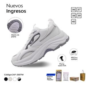 ZAPATILLA CAPARELA BLANCO URBANA