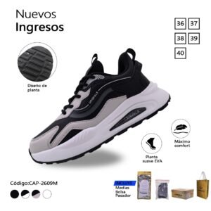 ZAPATILLA CAPARELA BEIGE/CELESTE URBANA