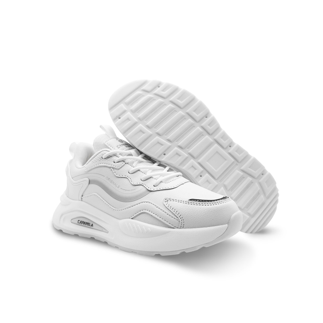 ZAPATILLA CAPARELA BEIGE/CELESTE URBANA - Imagen 2