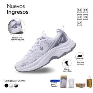 ZAPATILLA CAPARELA BLANCO URBANO