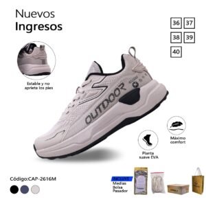 ZAPATILLA CAPARELA BEIGE URBANO