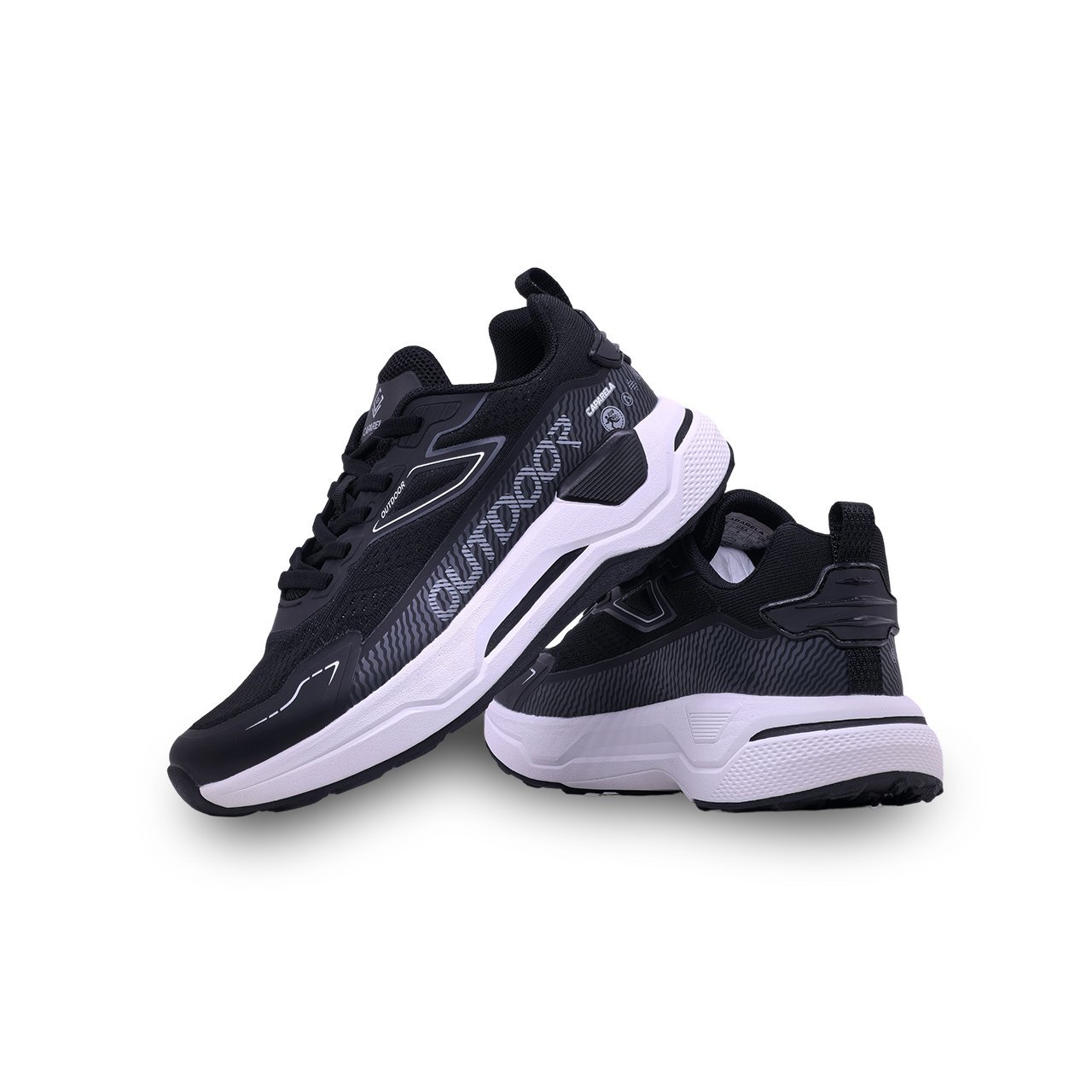 ZAPATILLA CAPARELA NEGRO URBANO - Imagen 2