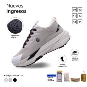 ZAPATILLA CAPARELA BEIGE URBANA